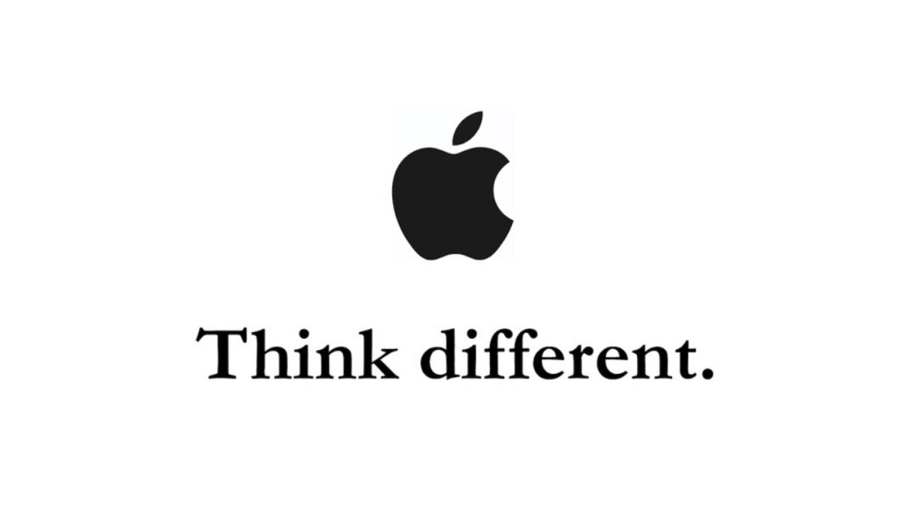 Apple’s brand slogan