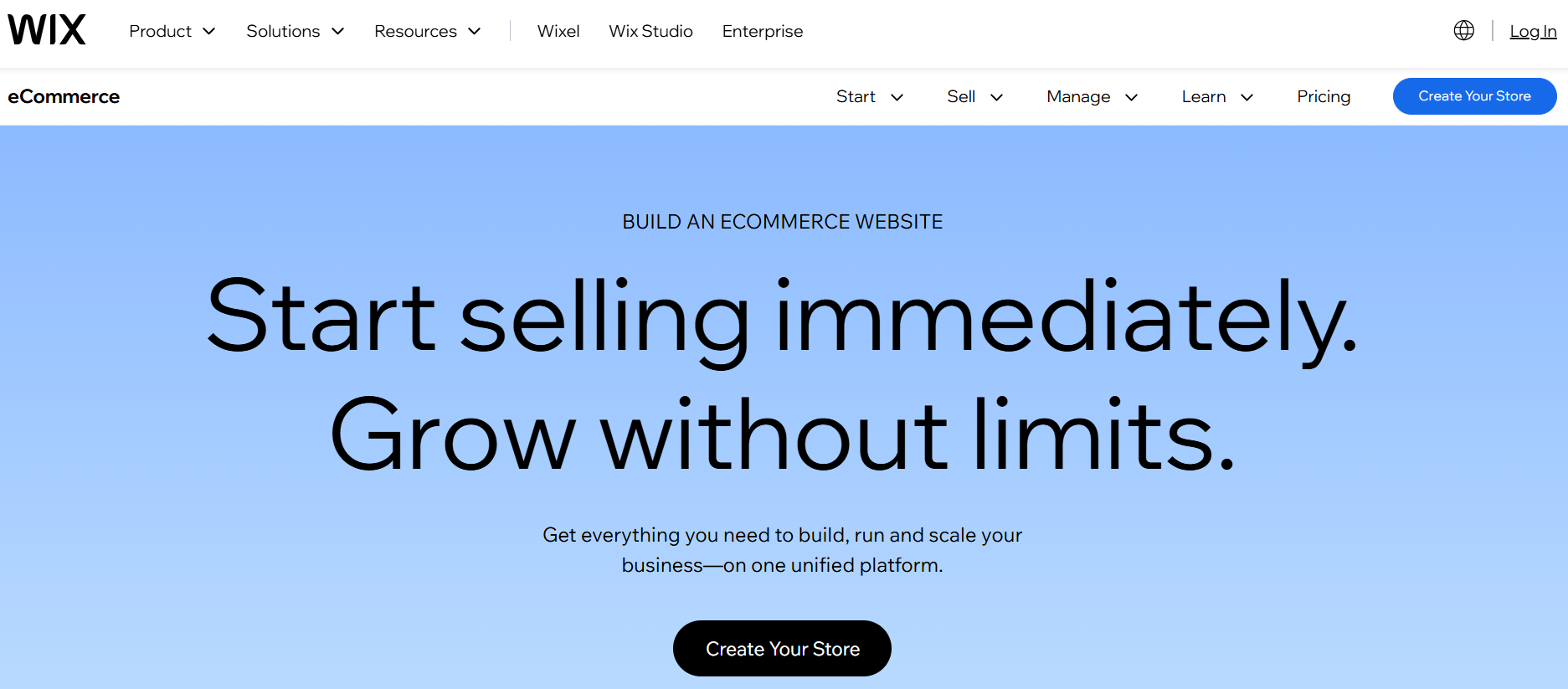 Wix eCommerce